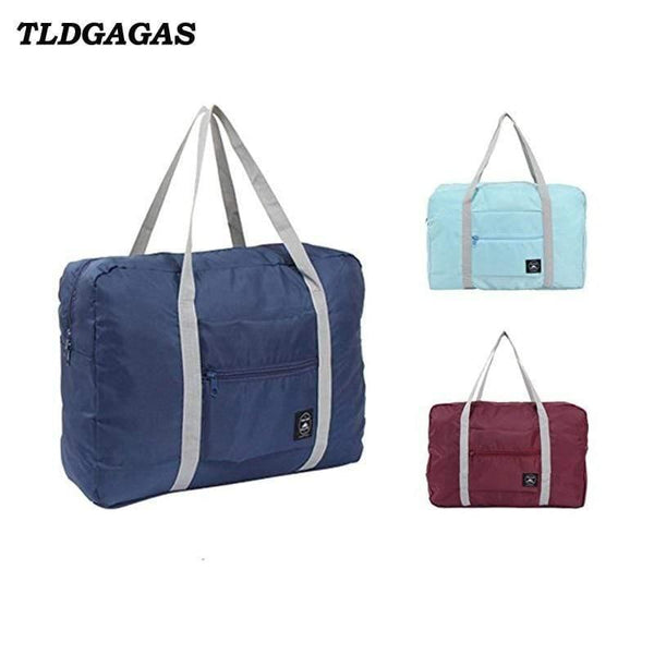 Planet Gates Large Capacity Nylon Unisex Travel Bags Foldable Suitcase Luggage Bags Travel Package Airplane Packing Handbag