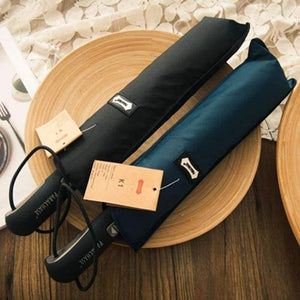Planet Gates Large Folding Umbrella Rain 1.2 Meters Business Men Automatic Umbrellas Windproof Male Parasol Dark Blue And Black