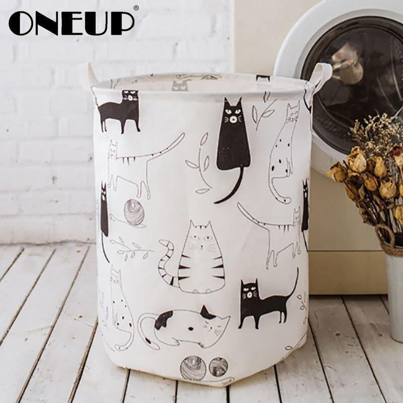 Planet Gates Large Laundry Basket Waterproof Dirty Clothes hamper For Toy Washing Basket Dirty Clothes Sundries Storage Baskets Box