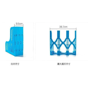 Planet Gates Large multi-purpose file bar desktop storage rack office telescopic data frame office supplies school stationery