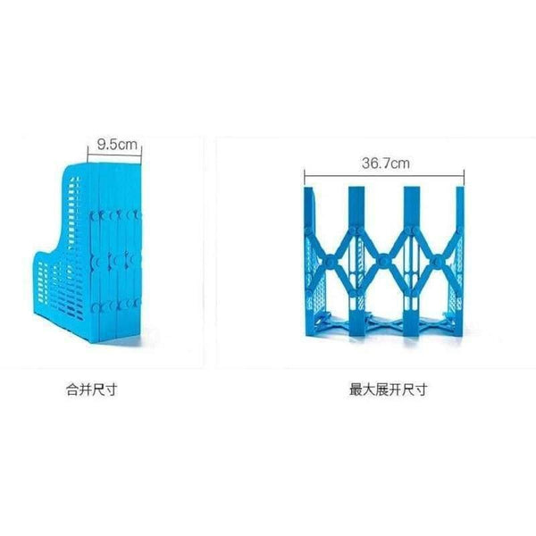 Planet Gates Large multi-purpose file bar desktop storage rack office telescopic data frame office supplies school stationery