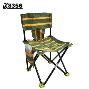 Planet Gates Large Quality Portable 600D Nylon Cloth lFloding Fishing Chair Outdoor Beach Camping Chair Green With Yellow 4 Sizes For Chosen