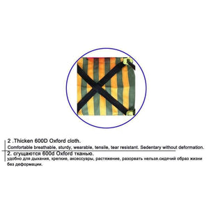 Planet Gates Large Quality Portable 600D Nylon Cloth lFloding Fishing Chair Outdoor Beach Camping Chair Green With Yellow 4 Sizes For Chosen