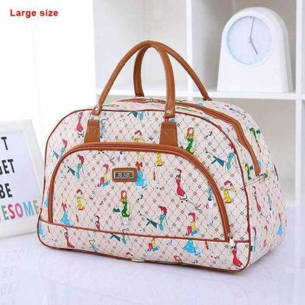 Planet Gates large size 3 Women Travel Bags 2018 Fashion Pu Leather Large Capacity Waterproof Print Luggage Duffle Bag Casual Travel Bags PT1083