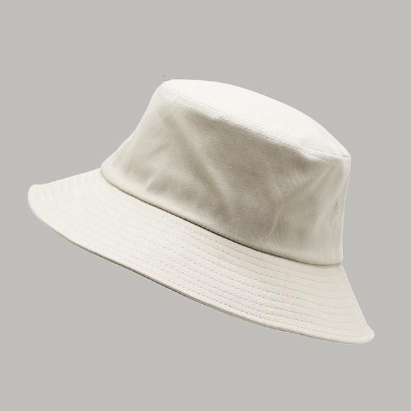 Planet Gates Large Size Sun Hat Women Blank Fisherman Hat Pure Cotton Panama Cap Plus Size Bucket Hats 54-57cm 57-60cm 60-63cm
