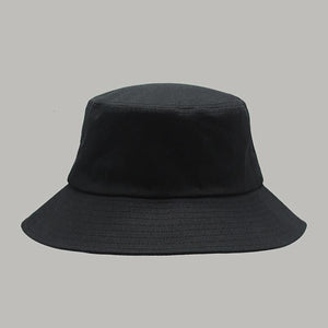 Planet Gates Large Size Sun Hat Women Blank Fisherman Hat Pure Cotton Panama Cap Plus Size Bucket Hats 54-57cm 57-60cm 60-63cm