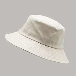 Planet Gates Large Size Sun Hat Women Blank Fisherman Hat Pure Cotton Panama Cap Plus Size Bucket Hats 54-57cm 57-60cm 60-63cm