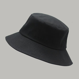 Planet Gates Large Size Sun Hat Women Blank Fisherman Hat Pure Cotton Panama Cap Plus Size Bucket Hats 54-57cm 57-60cm 60-63cm