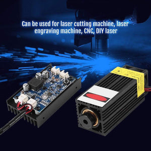 Laser 15w Head laser module 15w 450nm Blu-ray Laser engraving machine Woodworking Machinery Parts DIY Tools with TTL Power