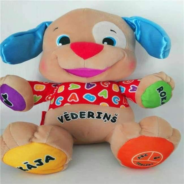 Planet Gates Latvian Boy Version Hebrew Russian Lithuanian Latvian Portuguese Singing Speaking Toy Dog Musical Doll Hippo Baby Educational Puppy