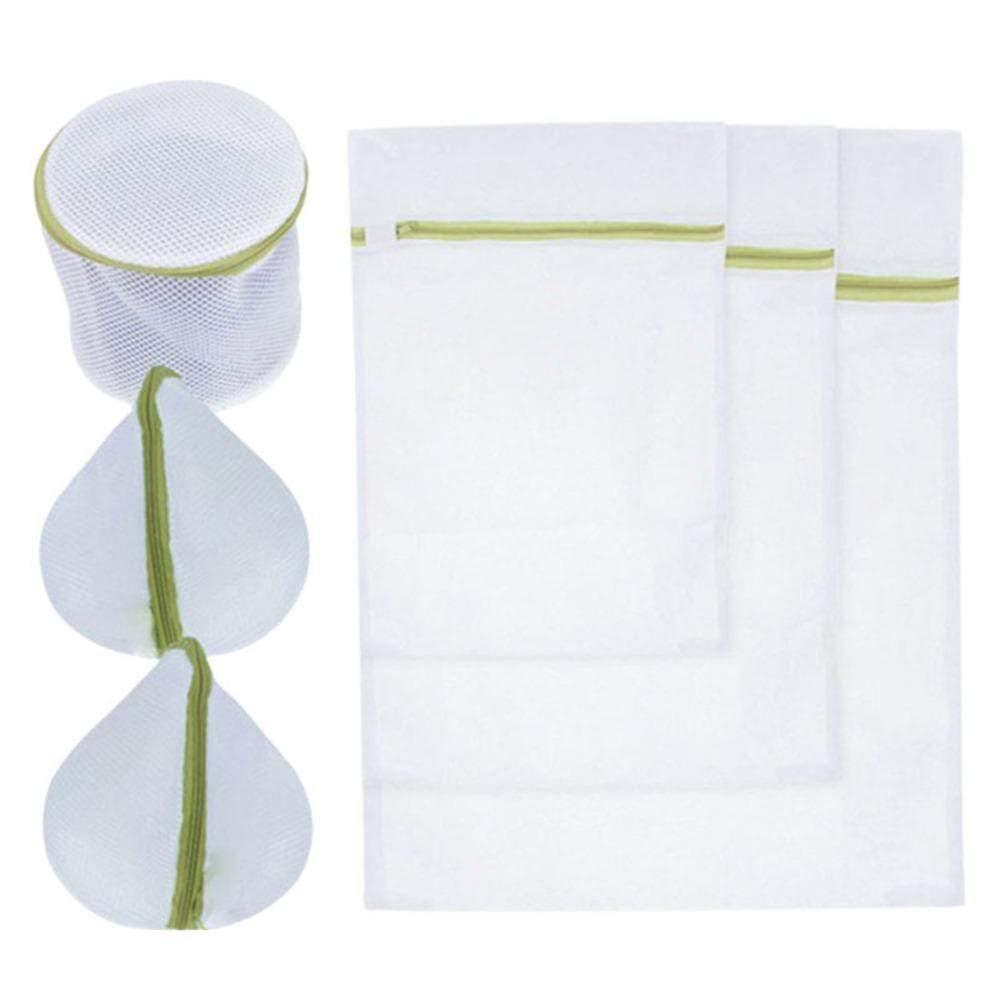 Laundry Bag Washing Machine Clothes Protection Net 6Pcs Underwear Wash Bag Set Zippered Mesh Washing Bag Wash Laundry Bra