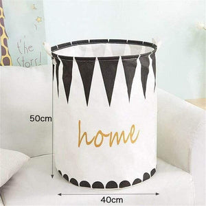 Planet Gates Laundry Basket black Large Laundry Basket Waterproof Dirty Clothes hamper For Toy Washing Basket Dirty Clothes Sundries Storage Baskets Box