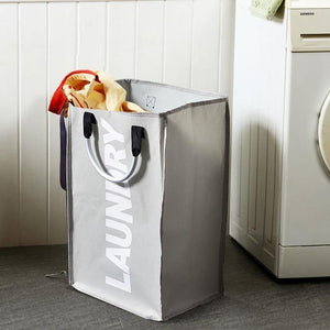 Planet Gates Laundry Basket Dirty Clothes Storage Basket Hamper Foldable Oxford Cloth Laundry Basket Waterproof Basket in the Bathroom