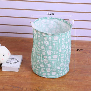 Planet Gates Laundry Basket L2 Laundry Basket Large Capacity Cartoon Waterproof Folding Linen Picnic Basket Children Storage Toy Box Finishing Orgnizer