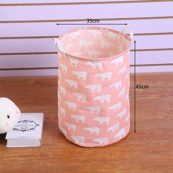 Planet Gates Laundry Basket L5 Laundry Basket Large Capacity Cartoon Waterproof Folding Linen Picnic Basket Children Storage Toy Box Finishing Orgnizer