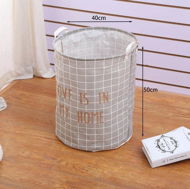 Planet Gates Laundry Basket Large Capacity Cartoon Waterproof Folding Linen Picnic Basket Children Storage Toy Box Finishing Orgnizer