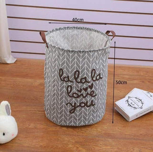 Planet Gates Laundry Basket M3 Laundry Basket Large Capacity Cartoon Waterproof Folding Linen Picnic Basket Children Storage Toy Box Finishing Orgnizer