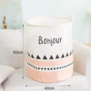 Planet Gates Laundry Basket Pink Large Laundry Basket Waterproof Dirty Clothes hamper For Toy Washing Basket Dirty Clothes Sundries Storage Baskets Box