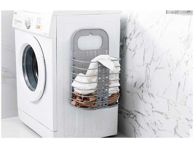 Planet Gates Laundry Storage Basket Collapsible Hamper Free Punching Clothing Toy Storage Baskets Household Laundry Storage Baskets