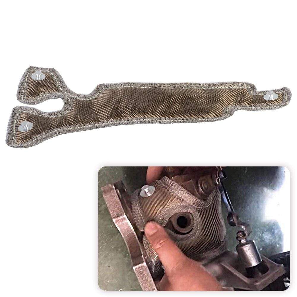 Planet Gates Lava Titamium Turbo Blanket Heat Shield Wrap For 2016+ Honda Civic 1.5T Stainless Steel Mesh