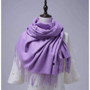 Female Male Canada Wool Cashmere Scarf Pashmina Tassels Women Wrap Warm Luxury Brand Scarf Unisex Men SCARF
