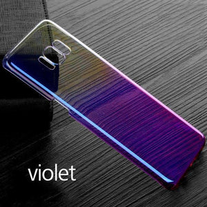 Planet Gates Lavender / For Samsung S8 ZNP Luxury Gradient Color Phone Cases For Samsung Galaxy Note 8 S8 Plus S7 Edge Case For Samsung A3 A5 A7 2017 Protective Case