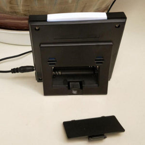 LCD Digital Thermometer Hygrometer Large Screen  Calendar Clock Weather Station Desk Clock Temperature Humidity Meter