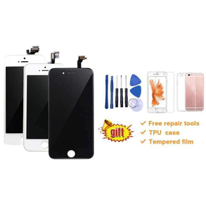 Planet Gates LCD Display Digitizer for iPhone 4s AAA Quality LCD Touch Screen for iPhone 6 5s with Small Parts Free ship
