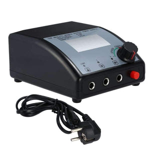 Planet Gates LCD Display Double Output Digital Tattoo Power Supply For Tattoo Machine Speed Control LED Light EU Plug