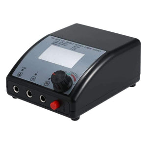 Planet Gates LCD Display Double Output Digital Tattoo Power Supply For Tattoo Machine Speed Control LED Light EU Plug