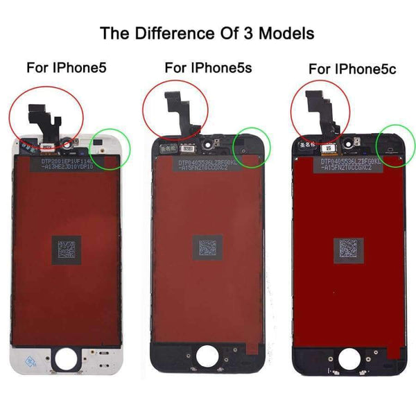 Planet Gates LCD For Iphone 5 iphone 5c iphone 5s Screen Display Part Glass Touch Panel Digitizer Assembly Complete Tools Screen