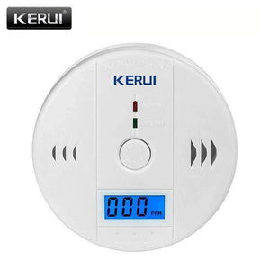 Planet Gates LCD Photoelectric Carbon Monoxide Home Security Protection 85dB Warning High Sensitive Independent CO Gas Sensor Detector Alarm