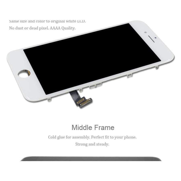 Planet Gates LCD Screen For iPhone 8 Plus Screen LCD Display Digitizer Touch Module 8 Screens Replacement LCDS