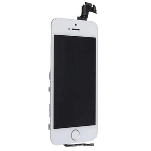 Planet Gates LCD Touch Screen Digitizer For iPhone 5s+Home Button+Front Camera+Ear Speaker with Gifts Tempered Glass+Tools