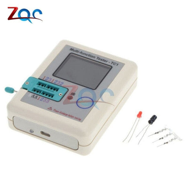 Planet Gates LCR-TC1 1.8" TFT LCD Display Multi-meter Transistor Tester Diode Triode Capacitor Resistor Test Meter ESR LCR NPN PNP MOSFET COD