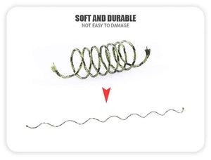 Planet Gates Lead Core Carp Fishing Line 25Lbs 35Lbs 45Lbs 60Lbs 10 Meters for Carp Rig Making Sinking Braided Line