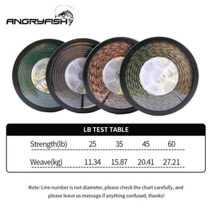 Planet Gates Lead Core Carp Fishing Line 25Lbs 35Lbs 45Lbs 60Lbs 10 Meters for Carp Rig Making Sinking Braided Line