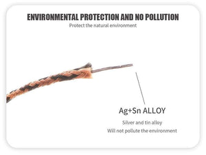 Planet Gates Lead Core Carp Fishing Line 25Lbs 35Lbs 45Lbs 60Lbs 10 Meters for Carp Rig Making Sinking Braided Line