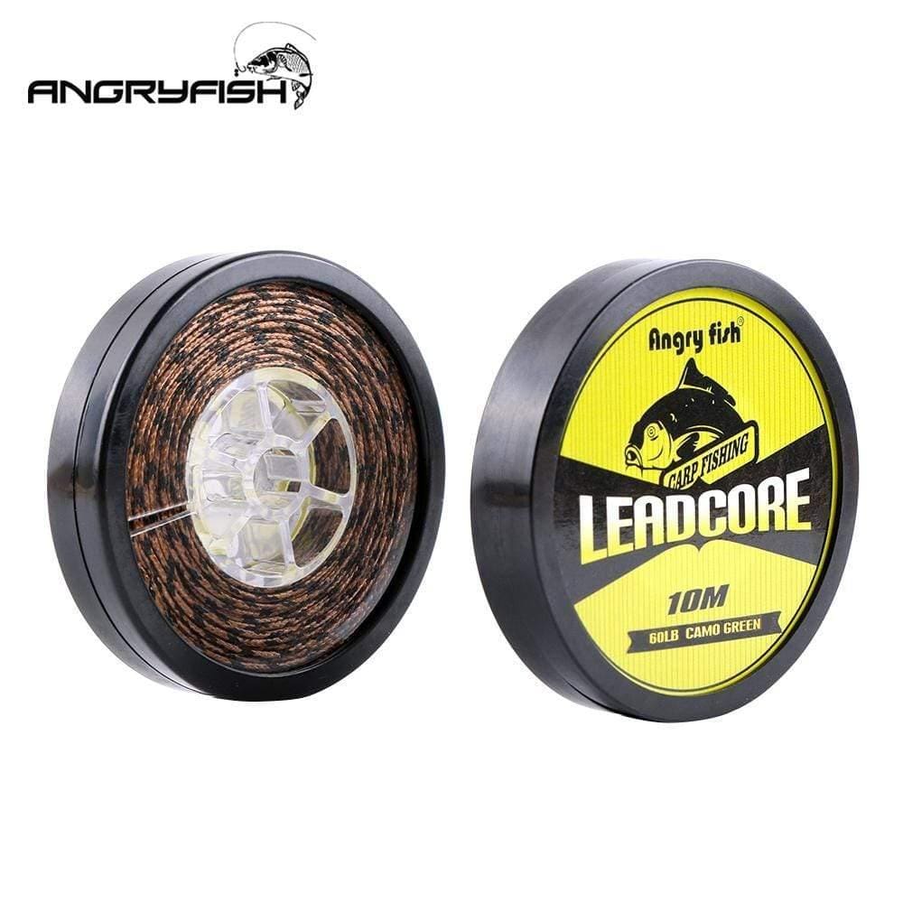 Planet Gates Lead Core Carp Fishing Line 25Lbs 35Lbs 45Lbs 60Lbs 10 Meters for Carp Rig Making Sinking Braided Line