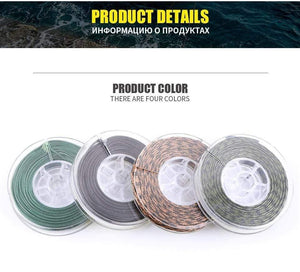 Planet Gates Lead Core Carp Fishing Line 25Lbs 35Lbs 45Lbs 60Lbs 10 Meters for Carp Rig Making Sinking Braided Line