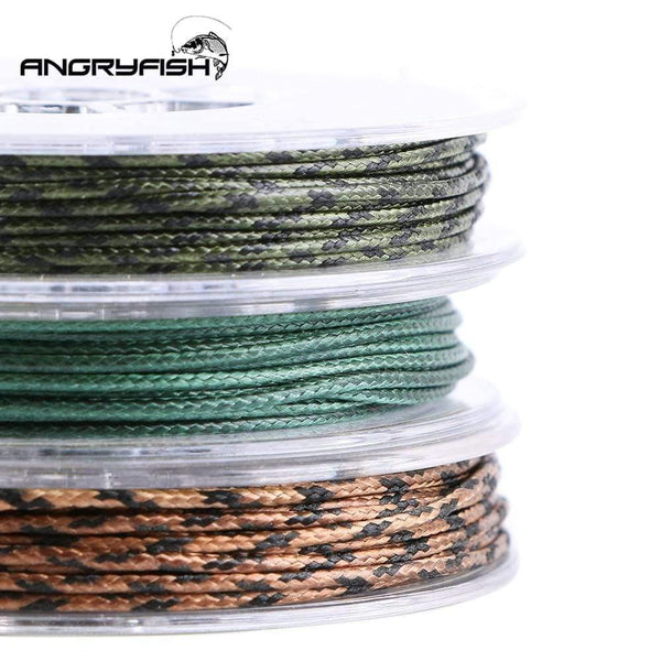 Planet Gates Lead Core Carp Fishing Line 25Lbs 35Lbs 45Lbs 60Lbs 10 Meters for Carp Rig Making Sinking Braided Line