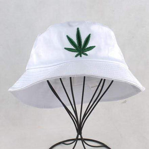 Planet Gates leaf white Panama Bucket Hat Men Women Summer Bucket Cap Banana Print Yellow Hat Bob Hat Hip Hop Gorros Fishing Fisherman Hat