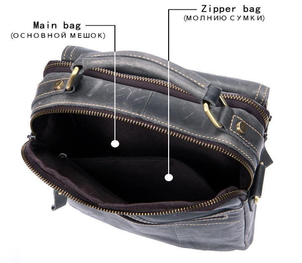 Planet Gates Leather Bag Tablets designer Men Bags Shoulder Crossbody Bags Messenger Vintage Casual Handbags Bags For Male