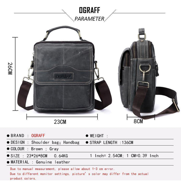 Planet Gates Leather Bag Tablets designer Men Bags Shoulder Crossbody Bags Messenger Vintage Casual Handbags Bags For Male