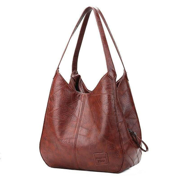 Leather Bags Women Bucket Bag Ladies Hand Bags Fashion Big Women Shoulder Bag Vintage