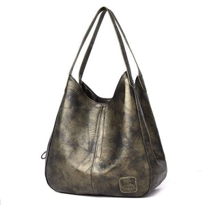 Leather Bags Women Bucket Bag Ladies Hand Bags Fashion Big Women Shoulder Bag Vintage