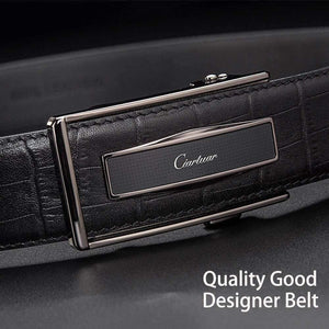Leather Belt Automatic Buckle Belts For Men Genuine Leather Waist  Men Luxury Designer Belt High Quality Fashion Strap
