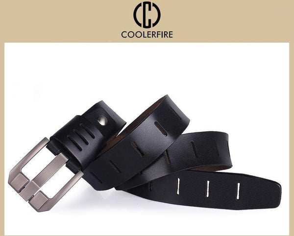 Planet Gates Leather belts for men brand male pin buckle jeans cowboy Mens Belt Luxury Designer High Quality