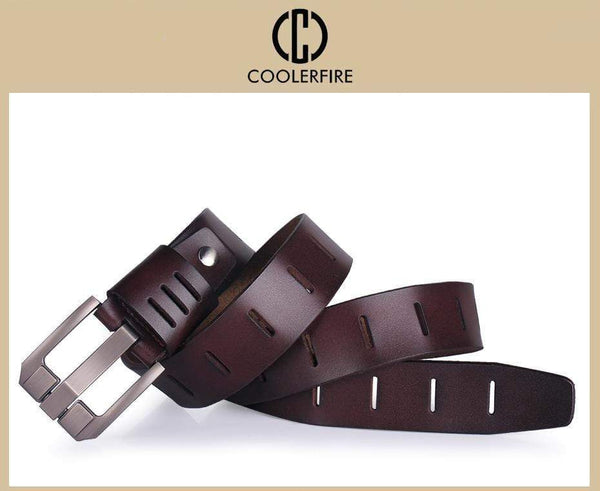 Planet Gates Leather belts for men brand male pin buckle jeans cowboy Mens Belt Luxury Designer High Quality