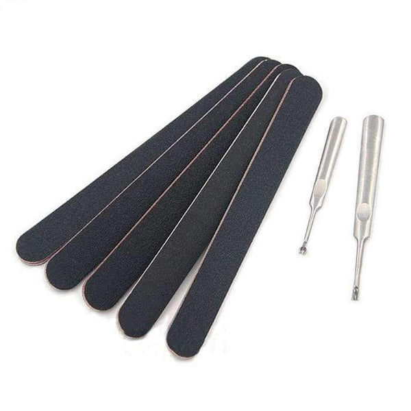 Planet Gates Leather Carft Tools Kit 18pcs Stitching Carving Working Sewing Saddle Groover Leather Craft DIY Tool